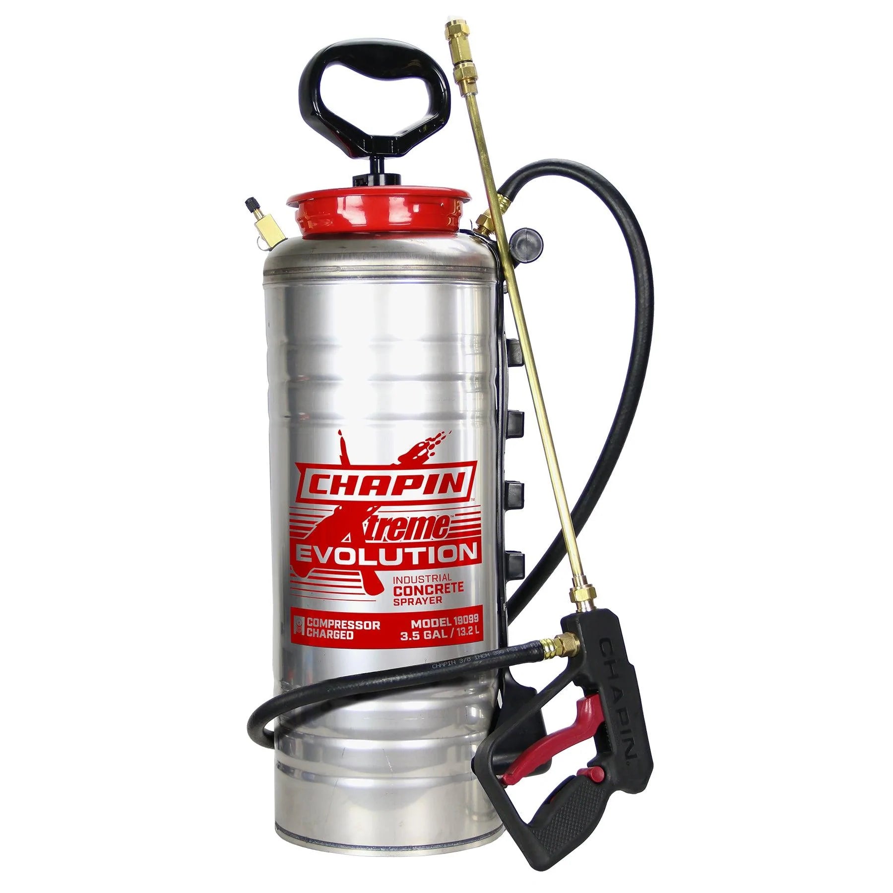 Chapin 19099: 3.5-gallon Evolution Compressor Charged Industrial Concrete Tank Sprayer - Chapin International