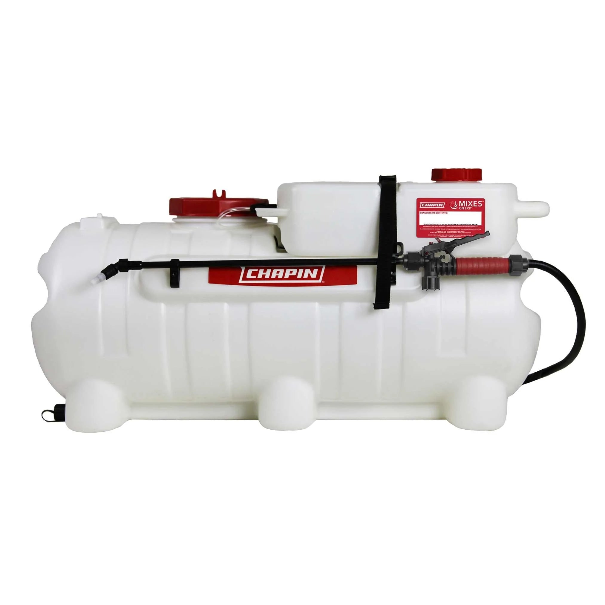 Chapin 97561: 25-gallon Mixes On Exit (M.O.E.) 12V, 2.5 GPM Pump ATV Spot Sprayer - Chapin International