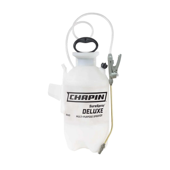 Chapin 26020: 2-gallon Deluxe SureSpray Tank Sprayer for Fertilizer, Herbicides and Pesticides - Chapin International