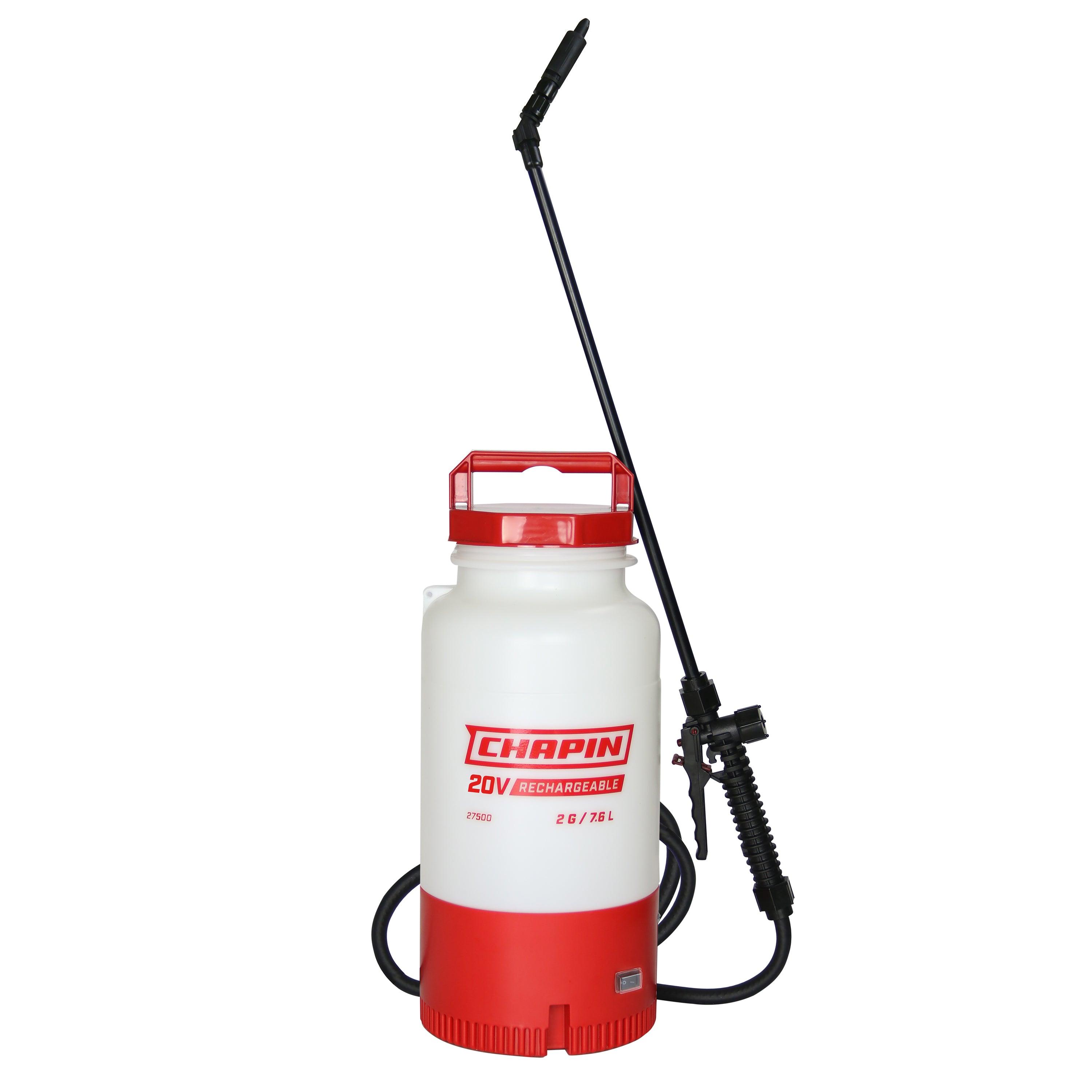 Chapin 27504: 2-gallon ProSeries 20V Integrated Battery Rechargeable Multi-Purpose Tank Sprayer - Chapin International
