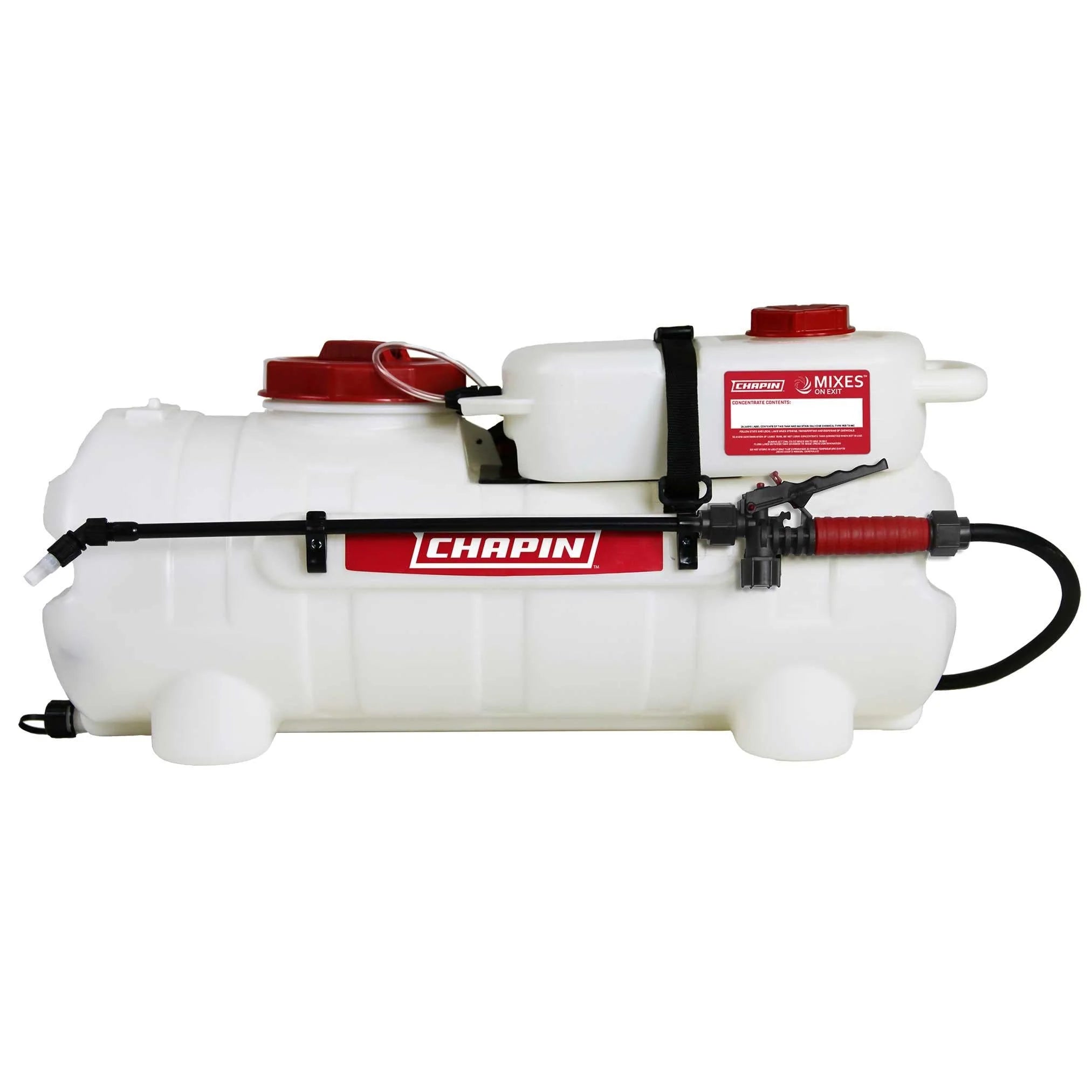 Chapin 97361: 15-gallon Mixes On Exit (M.O.E.) 12V, 2.5 GPM Pump ATV Spot Sprayer - Chapin International